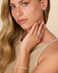 "Nova" CZ Chain Cuff Earrings