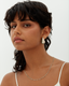 "Aurie" Sculptural Drop Earrings