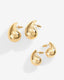 "Aurie" Sculptural Drop Earrings