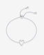 "Luna" Heart Duo Adjustable Bracelet