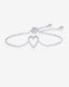 "Luna" Heart Duo Adjustable Bracelet