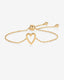 "Luna" Heart Duo Adjustable Bracelet