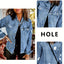 Isolde | Distressed Denim Jacket