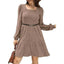 Zovira | Ribbed Knit Long Sleeve Sweater Dress
