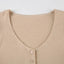 "Noa" Button-Front Knit Mini