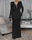 Solviera | Slim Fit Maxi Evening Dress