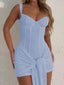 Luvoria | Corset Lace Mini Dress with Side Drape