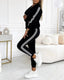 Rhea | Varsity Stripe Lounge Set