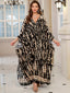 "Zahara" Tie-Dye Kaftan Maxi