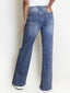 Elara High-Rise Petite Wide-Leg Jeans