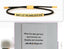“Breathe” Affirmation Cord Bracelet