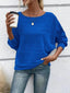 "Leni" Cropped Knit Tee