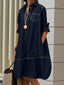 "Harper" Oversized Shirt Dress