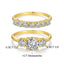 "Stellara" Moissanite Eternity Band