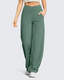 AirFlow Crossover Waist Wide-Leg Pants