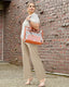 AirFlow Crossover Waist Wide-Leg Pants