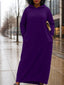 "Zeralle" Hoodie Maxi Dress