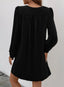 Veloria | A-Line Ruffle Sleeve V-Neck Mini Dress