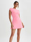 Veliora | Off-Shoulder Ruched Bodycon Mini Dress