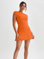 Veliora | Off-Shoulder Ruched Bodycon Mini Dress