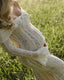 Rosie | Maternity Lace Maxi Dress