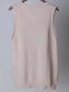 Novaira | Solid V-Neck Sweater Vest
