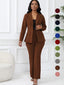 “Alina” Structured Blazer & Wide-Leg Pant Set