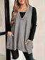 Novaira | Solid V-Neck Sweater Vest