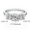 "Stellara" Moissanite Eternity Band