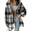 Elowen | Cozy Plaid Sherpa Shacket