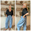Kayla Utility Pocket Parachute Pants