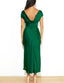 "Helena" Satin Midi Dress