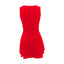 Arivelle | Square Neck Ruched Mini Dress