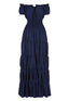 "Viola" Boho Tiered Maxi Dress