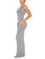 "Serelith" One-Shoulder Maxi Dress