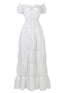 "Viola" Boho Tiered Maxi Dress