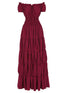 "Viola" Boho Tiered Maxi Dress