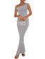 "Serelith" One-Shoulder Maxi Dress
