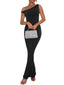"Serelith" One-Shoulder Maxi Dress