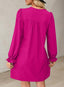 Veloria | A-Line Ruffle Sleeve V-Neck Mini Dress