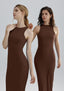 Velunia| Shapewear Sleeveless Maxi Dress