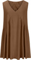 Nuvira | Sleeveless V-Neck Mini Sundress