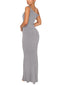 "Serelith" One-Shoulder Maxi Dress
