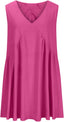 Nuvira | Sleeveless V-Neck Mini Sundress