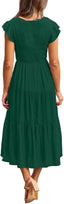 "Mila" Tiered Midi Dress