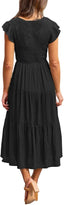 "Mila" Tiered Midi Dress