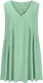 Nuvira | Sleeveless V-Neck Mini Sundress