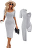 🔥 "Jess" Shapesculpt Midi Dress
