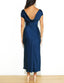 "Helena" Satin Midi Dress