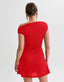 Veliora | Off-Shoulder Ruched Bodycon Mini Dress